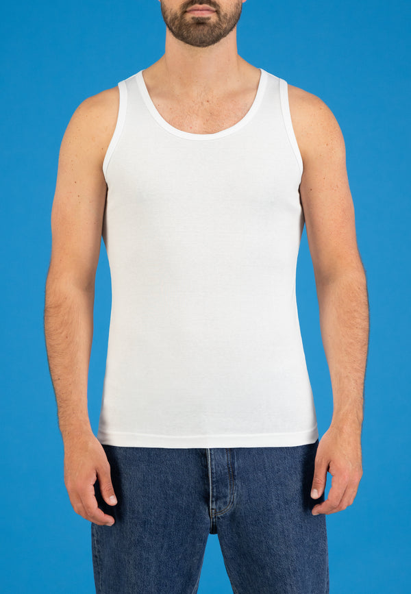 SEMI BODYFIT Singlet - Wit