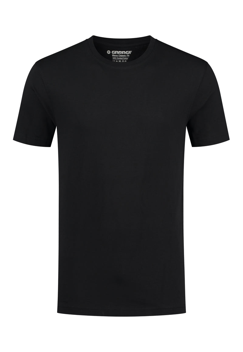 CLASSIC FIT 2-pack T-shirt O-neck - Black