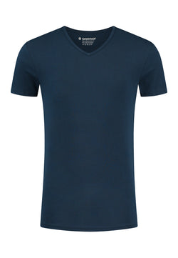 BODYFIT T-shirt V-neck - Navy